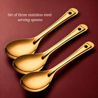 Meshverse Premium Stainless Steel Serving Spoon