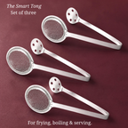 Meshverse Stainless Steel Frying Jali & Slotted Spoon