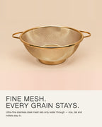 Meshverse Stainless Steel Rice Washing & Straining colander