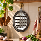 Meshverse Stainless Steel Oval Multi-Purpose Grater & Zester